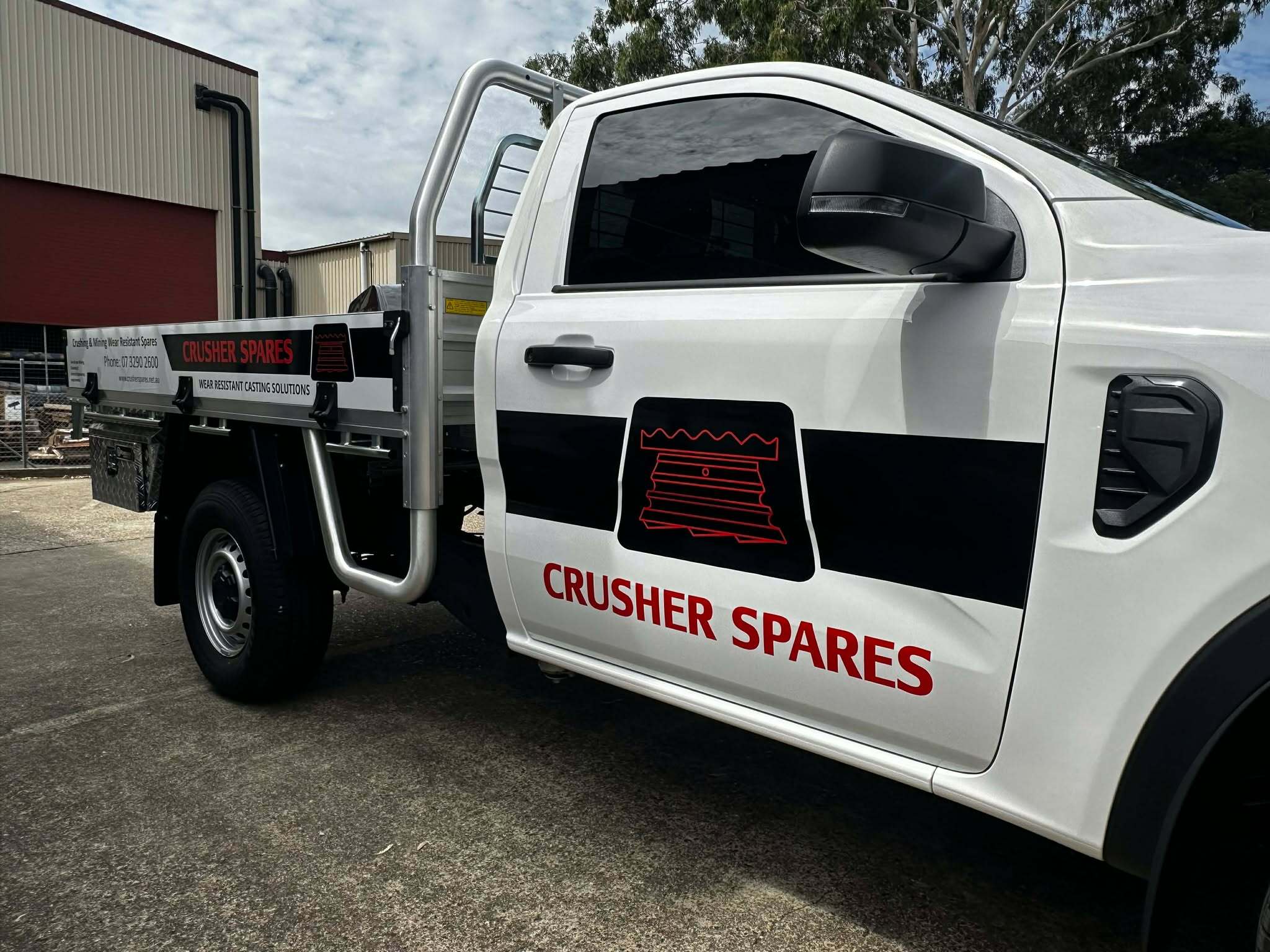 Work Vehicle Graphics Are a Need For Every Business | Crusher Spare by Signarama Brendale