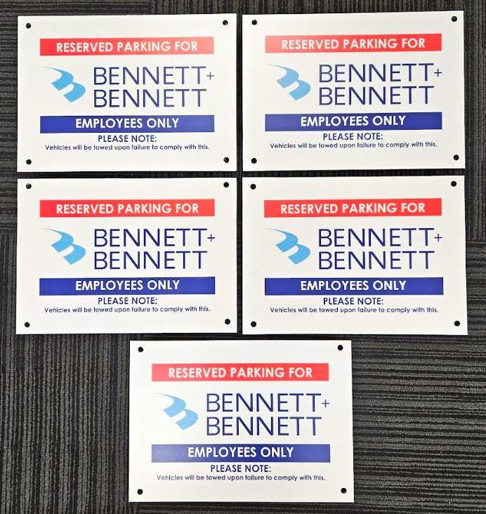 Vehicle Signs and Parking Signs