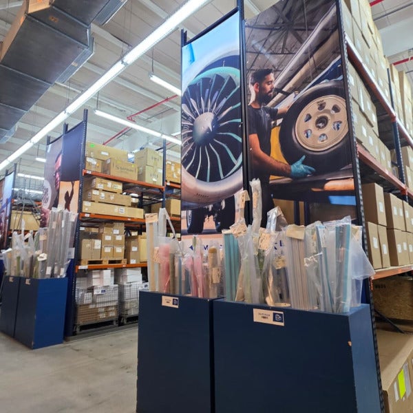 Embraer Facility – Interior Branding & Rack Graphics