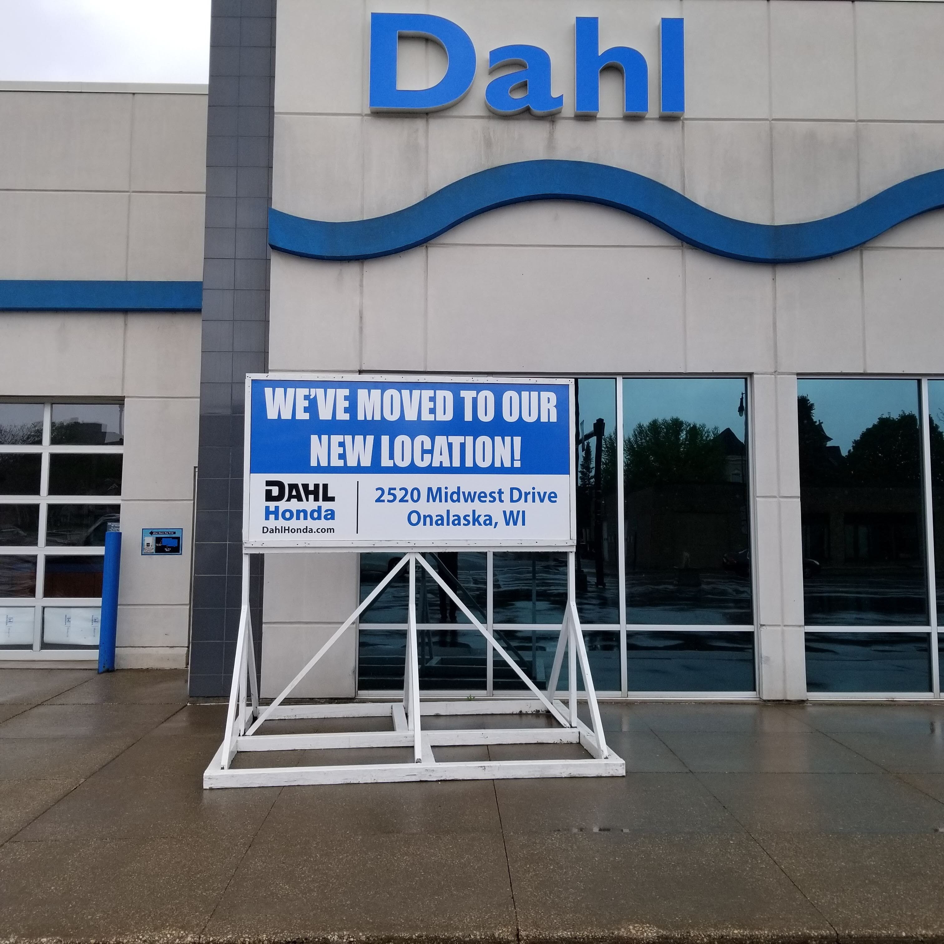 Temporary Outdoor Signage for Spring in Wisconsin