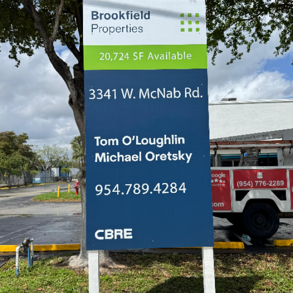 Boost Visibility with Post & Panel Real Estate Signs