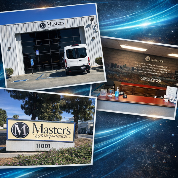 New Signage for New Location with Master's Transportation
