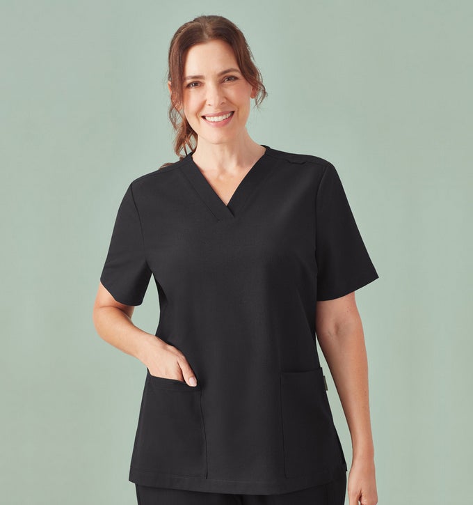 Pulse V-Neck Scrub Top Women’s