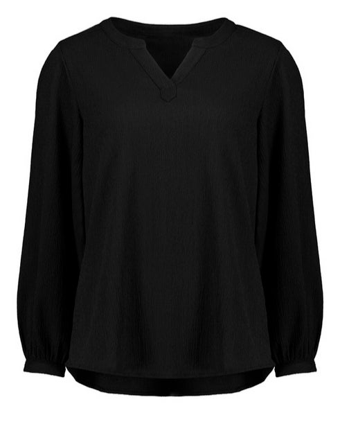 Ruche Long Sleeve Blouse Women’s
