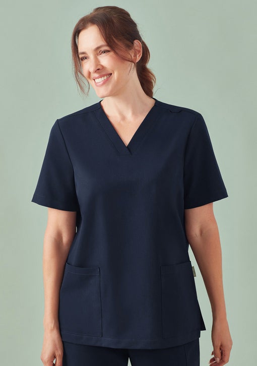 Pulse V-Neck Scrub Top Women’s