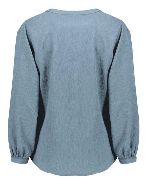 Ruche Long Sleeve Blouse Women’s
