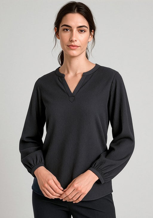Ruche Long Sleeve Blouse Women’s