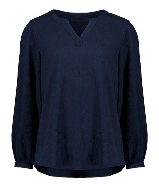 Ruche Long Sleeve Blouse Women’s