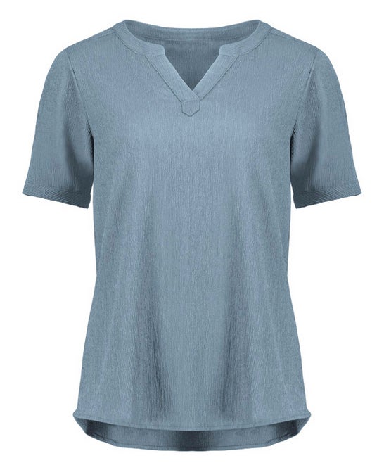 Ruche Short Sleeve Blouse Women’s