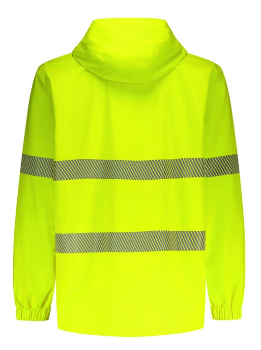 Unisex Super Light Segmented Tape Packable Rain Jacket