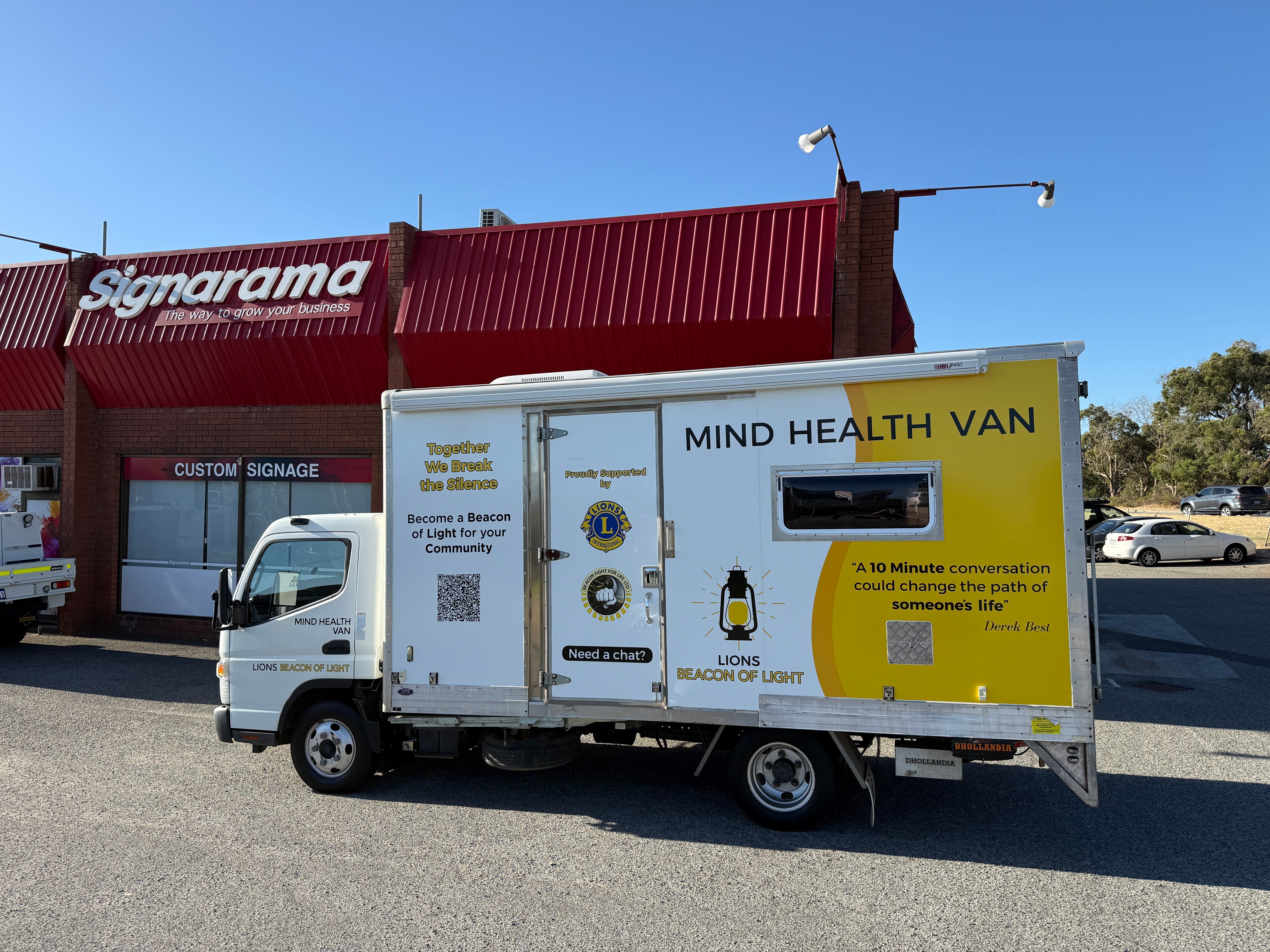 Bringing a Conversation Starter to Life: Lions Mind Health Van