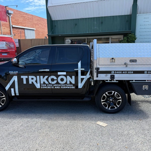 Trikcon Hits the Road with a Fully Branded Hilux and Custom Trailer