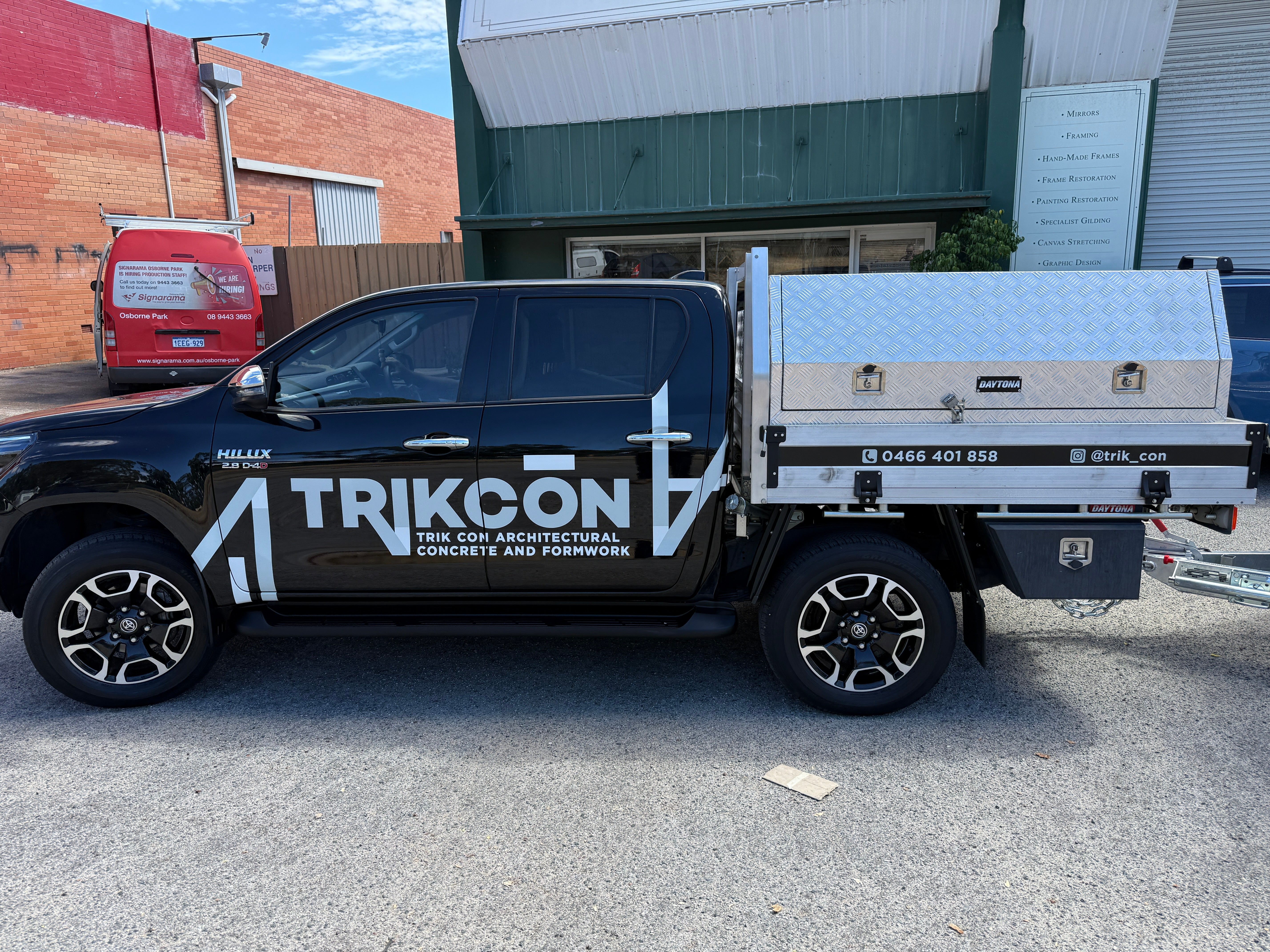 Trikcon Hits the Road with a Fully Branded Hilux and Custom Trailer