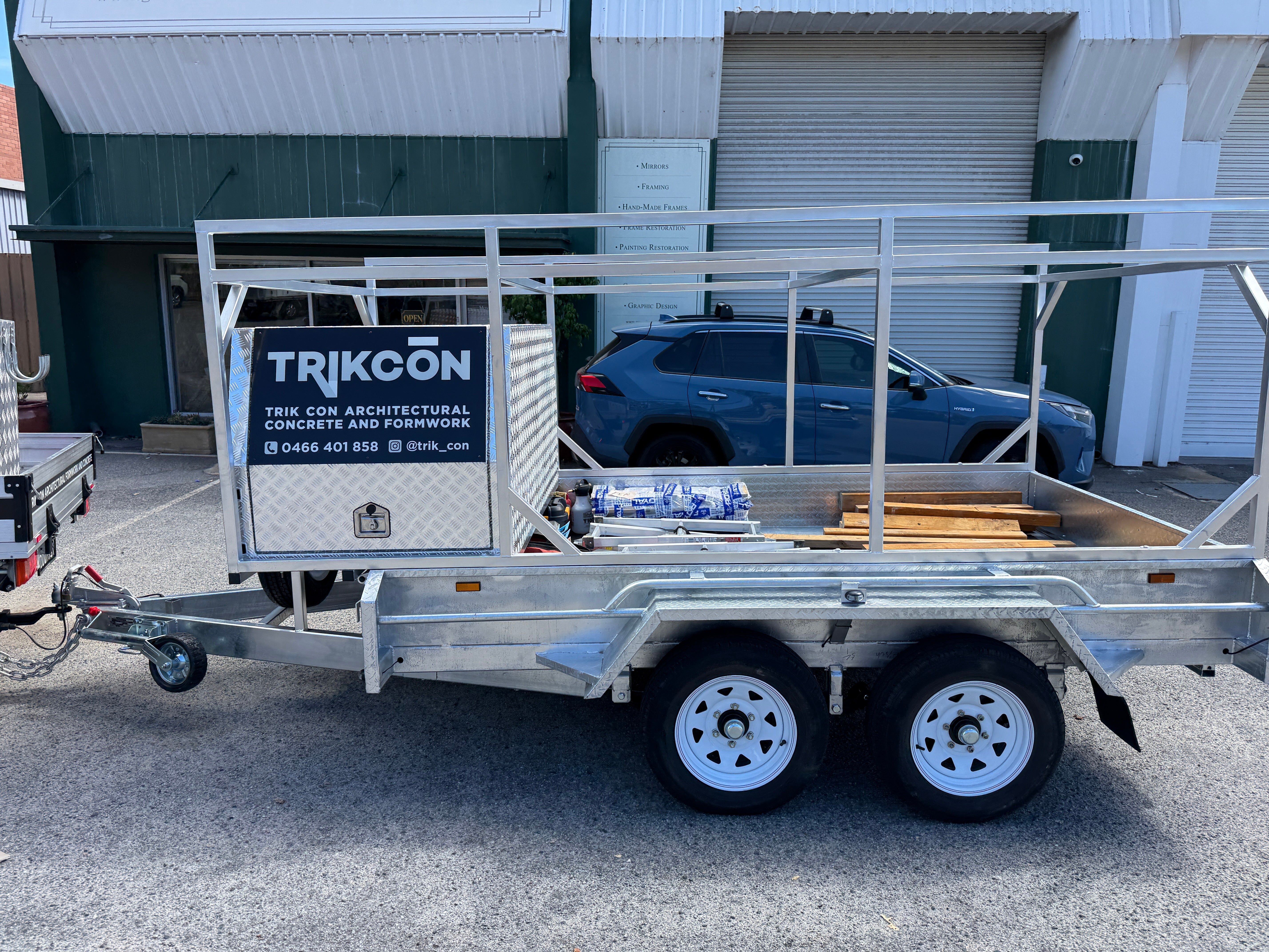 Trikcon Hits the Road with a Fully Branded Hilux and Custom Trailer