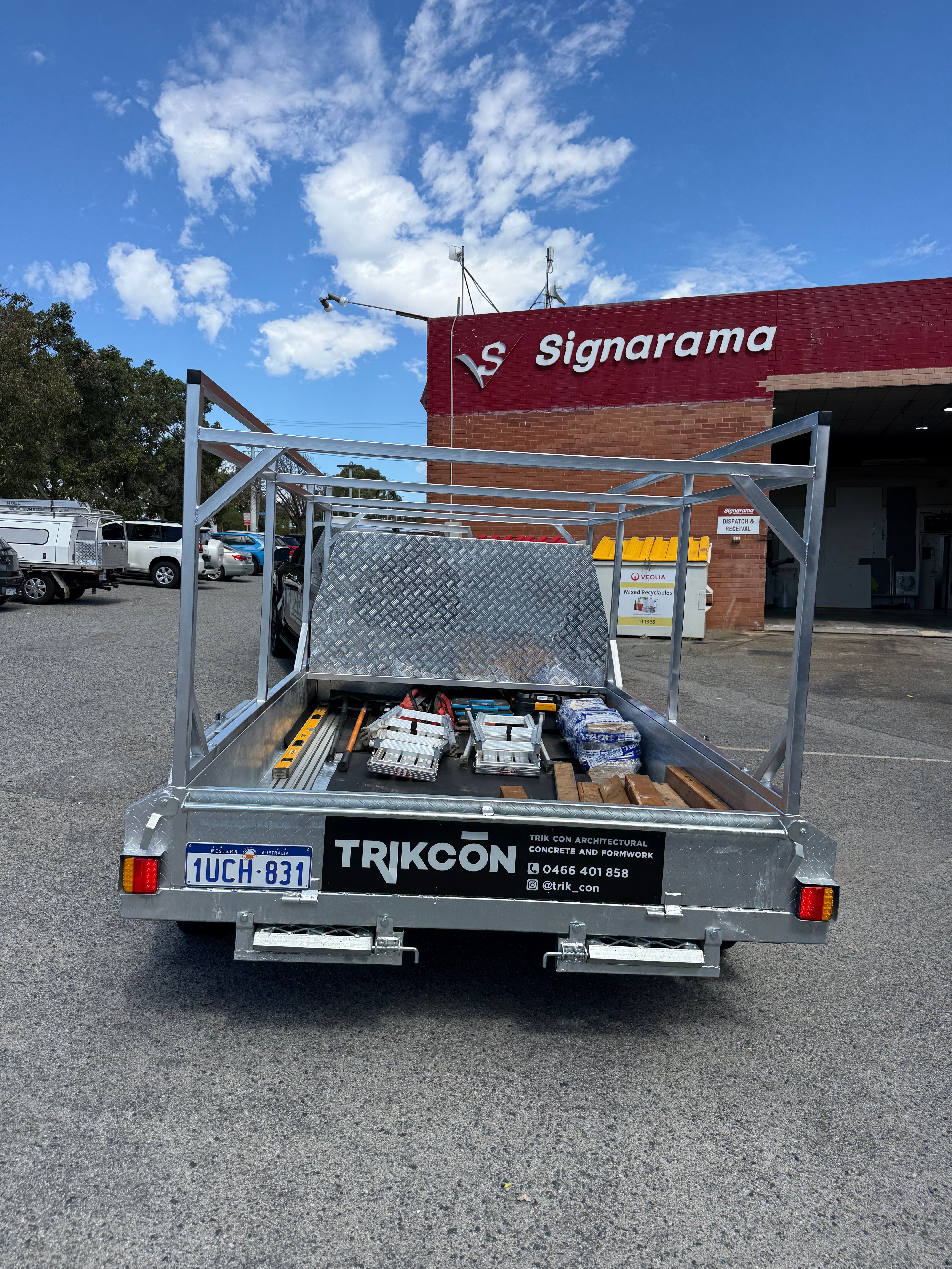 Trikcon Hits the Road with a Fully Branded Hilux and Custom Trailer