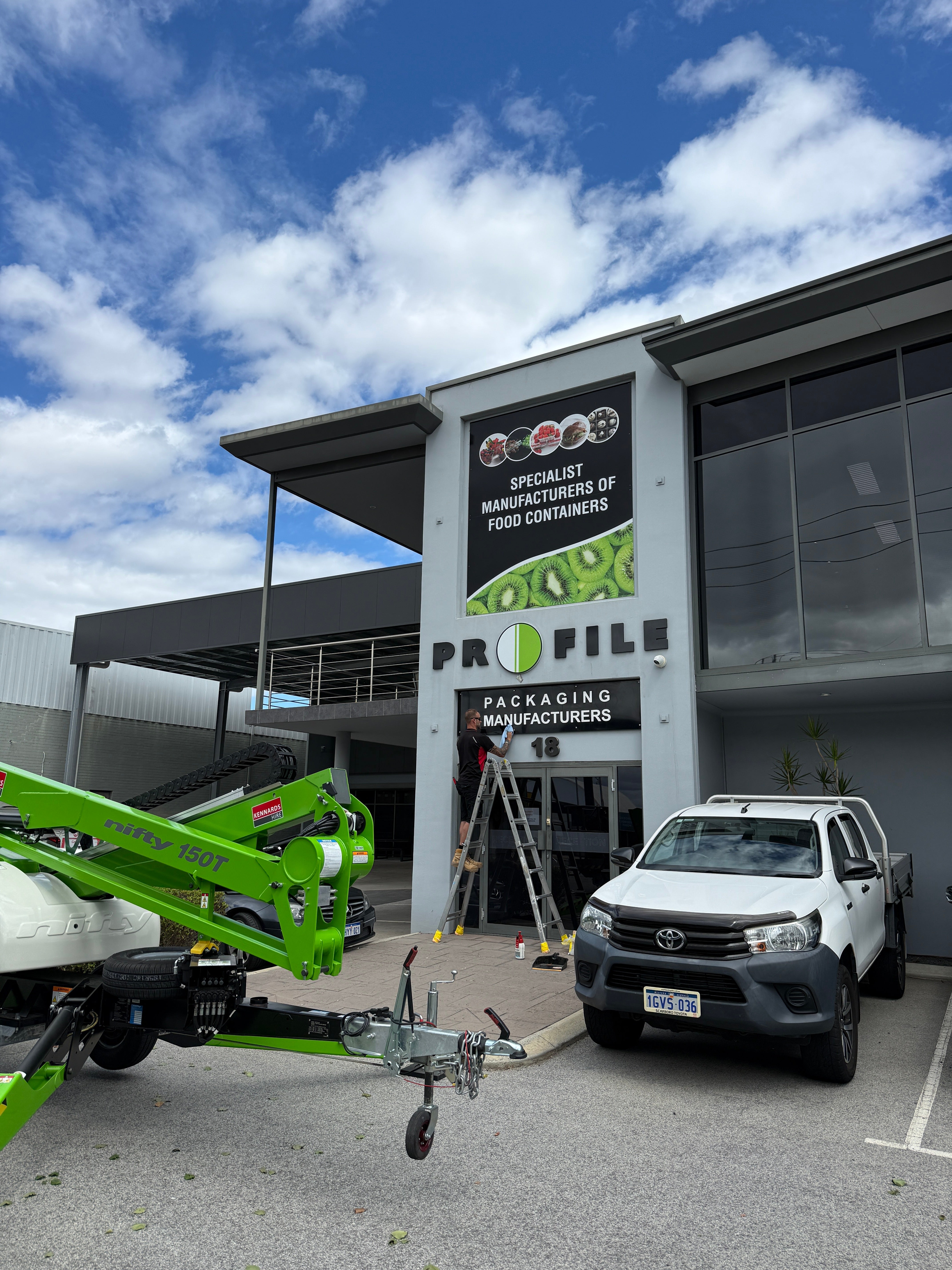 New Signage Project Completed for Profile Packaging