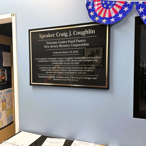 Acrylic Plaques Honor Non-profit Champs!