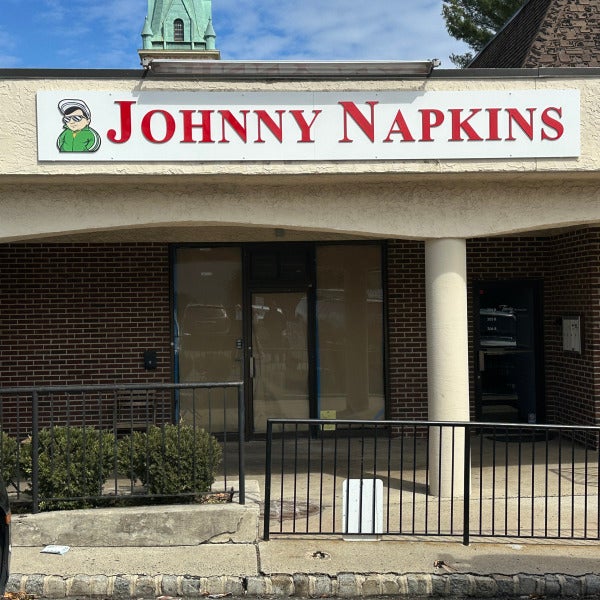 Johnny on the Spot with Signage