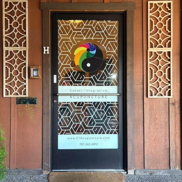 Elevating First Impressions with Custom Full-Door Vinyl Graphics in Cotati, CA