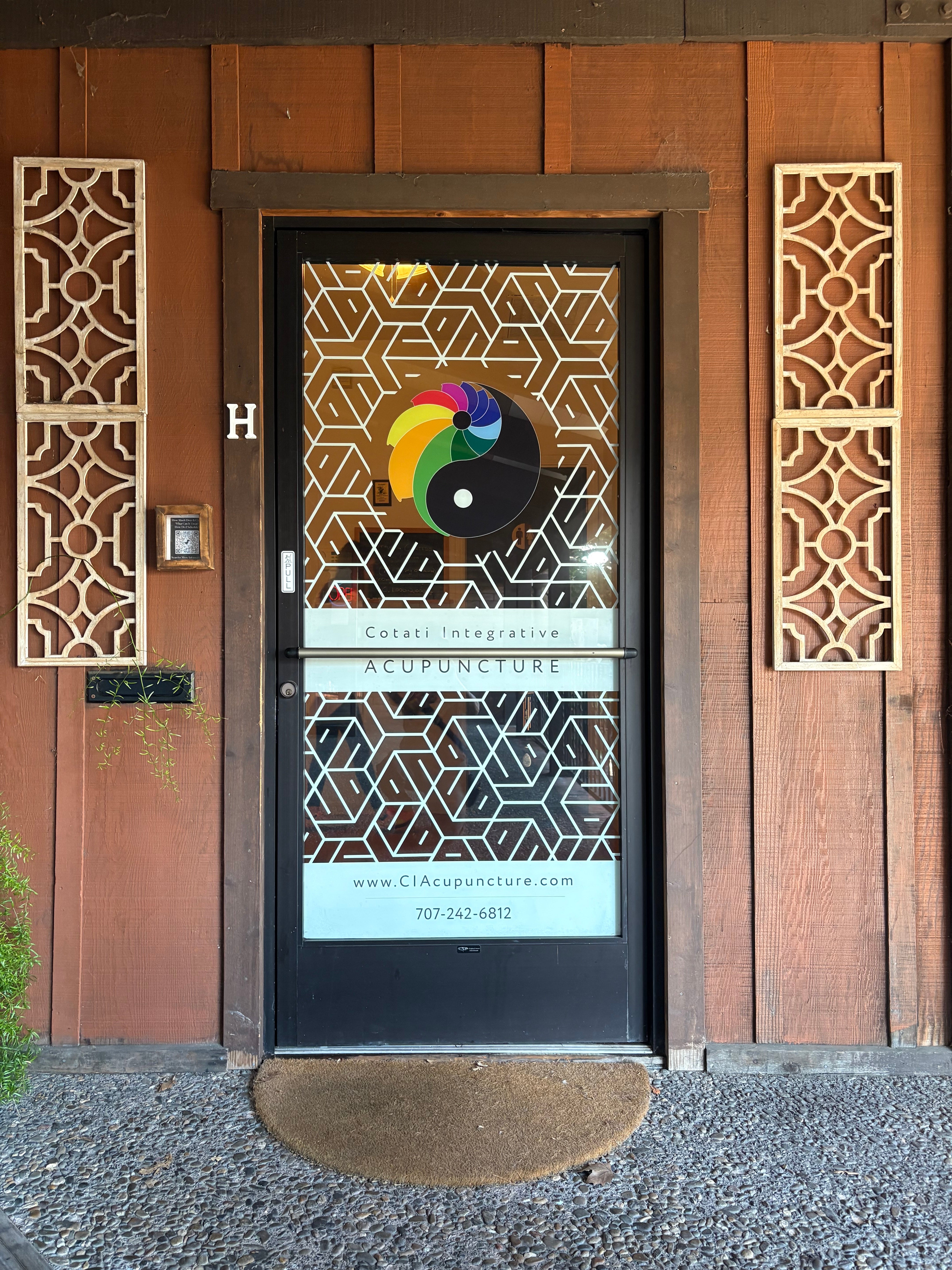 Elevating First Impressions with Custom Full-Door Vinyl Graphics in Cotati, CA