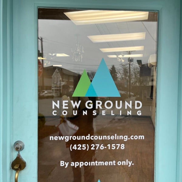 Storefront Window Graphics for Therapists | Custom Counseling Office Window Decals – Signarama Redmond