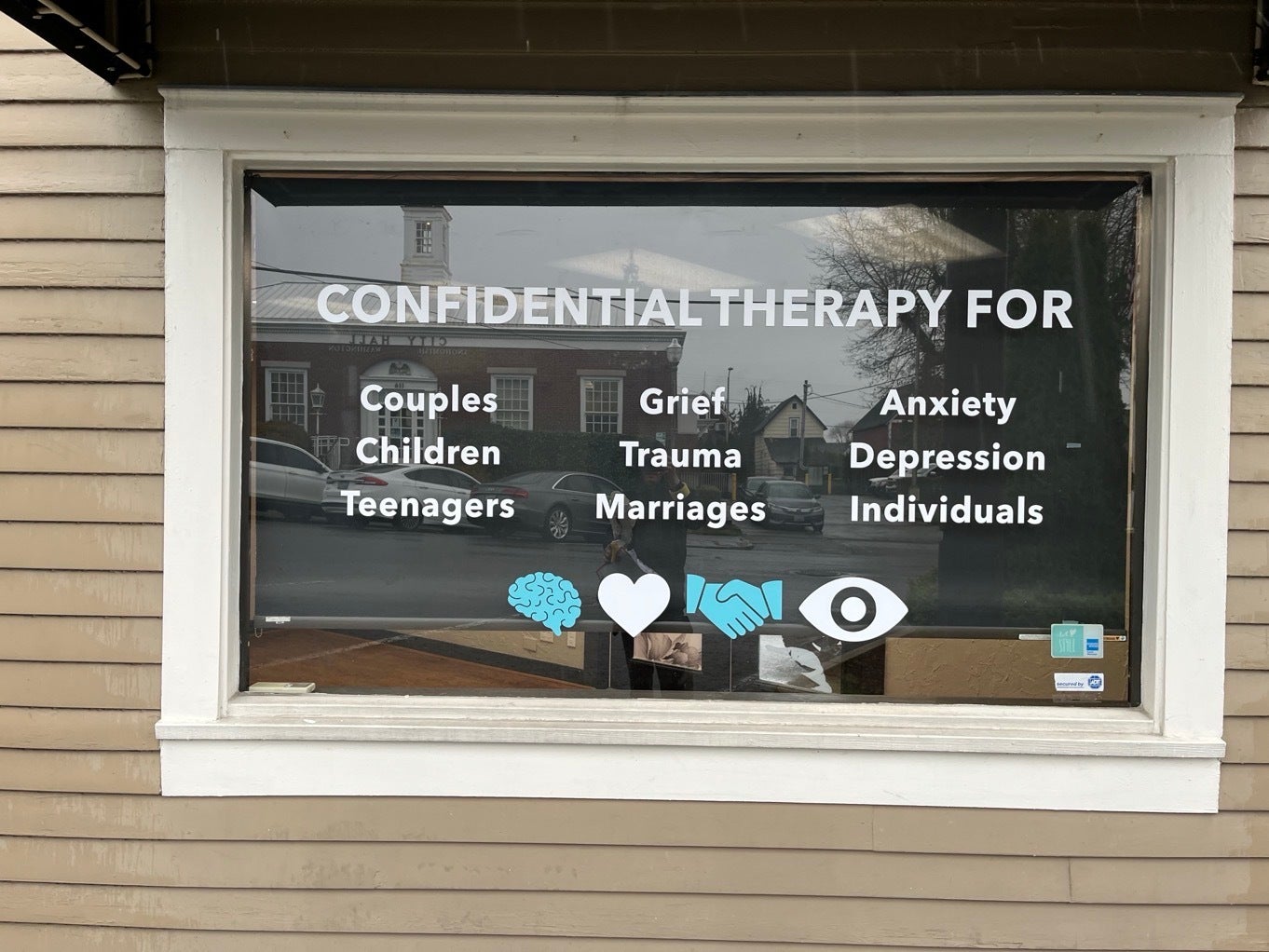 Storefront Window Graphics for Therapists | Custom Counseling Office Window Decals – Signarama Redmond