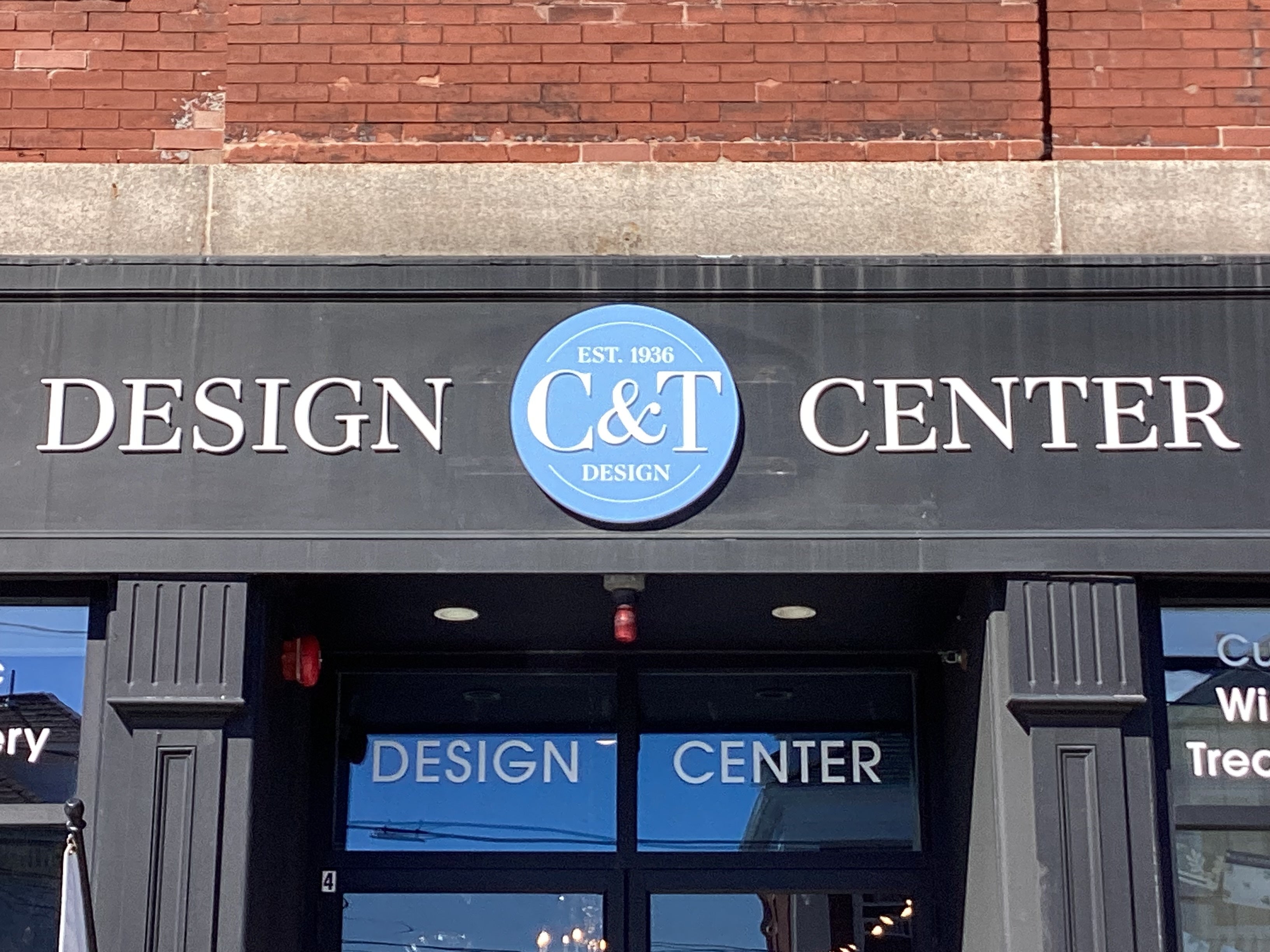 Rebranding New Exterior and Interior Signs and Graphics - C&T Design (Natick, MA)