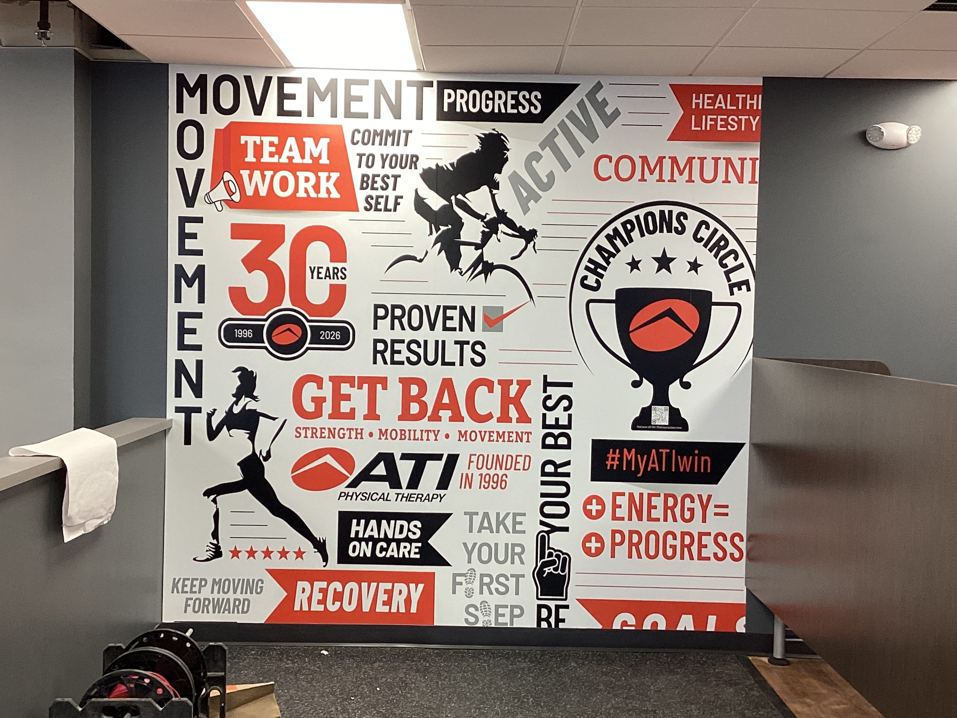 Transform Your Office with Custom Vinyl Wall Graphics in Metrowest Massachusetts