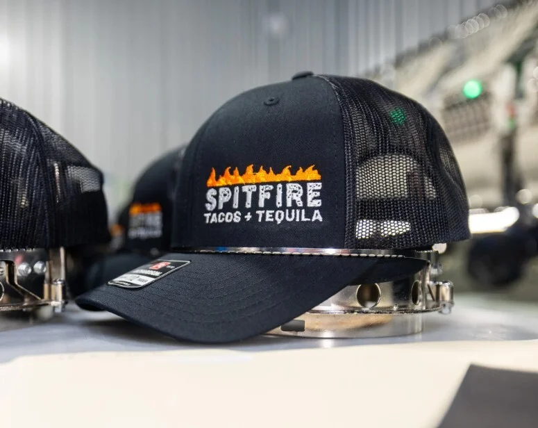 Custom Embroidered Trucker Hat for Spitfire Tacos + Tequila
