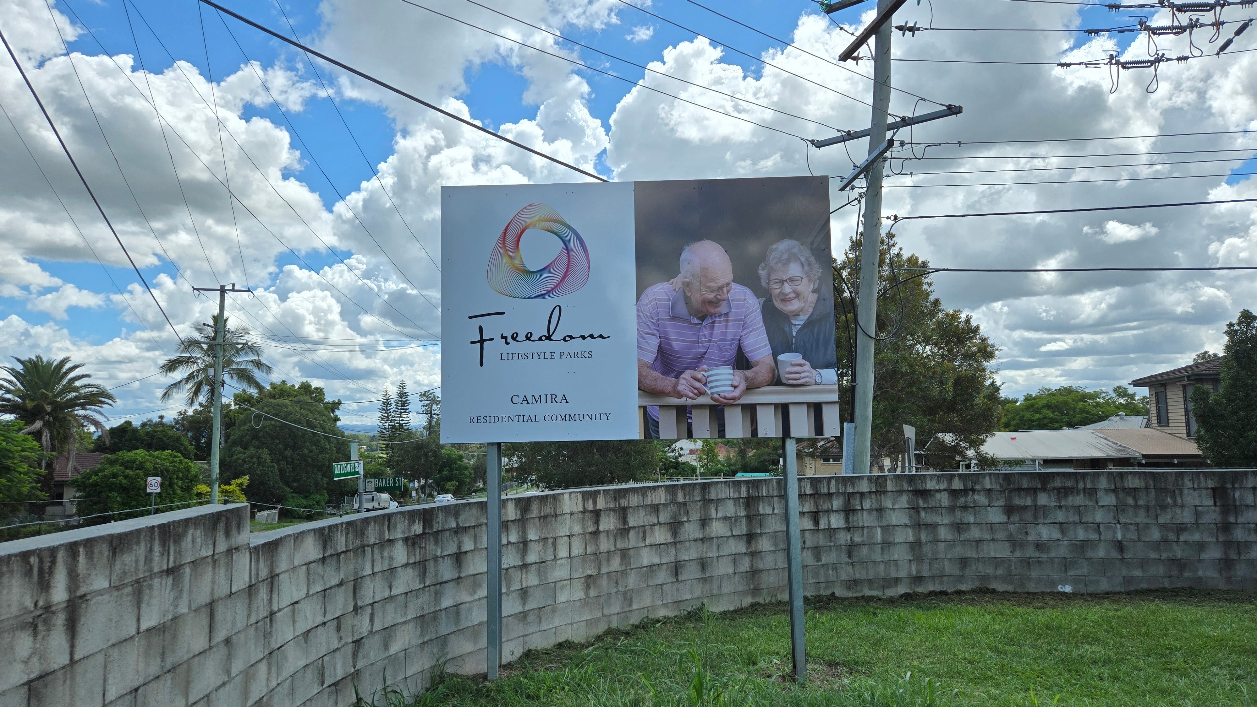 Billboard for Freedom Lifestyle