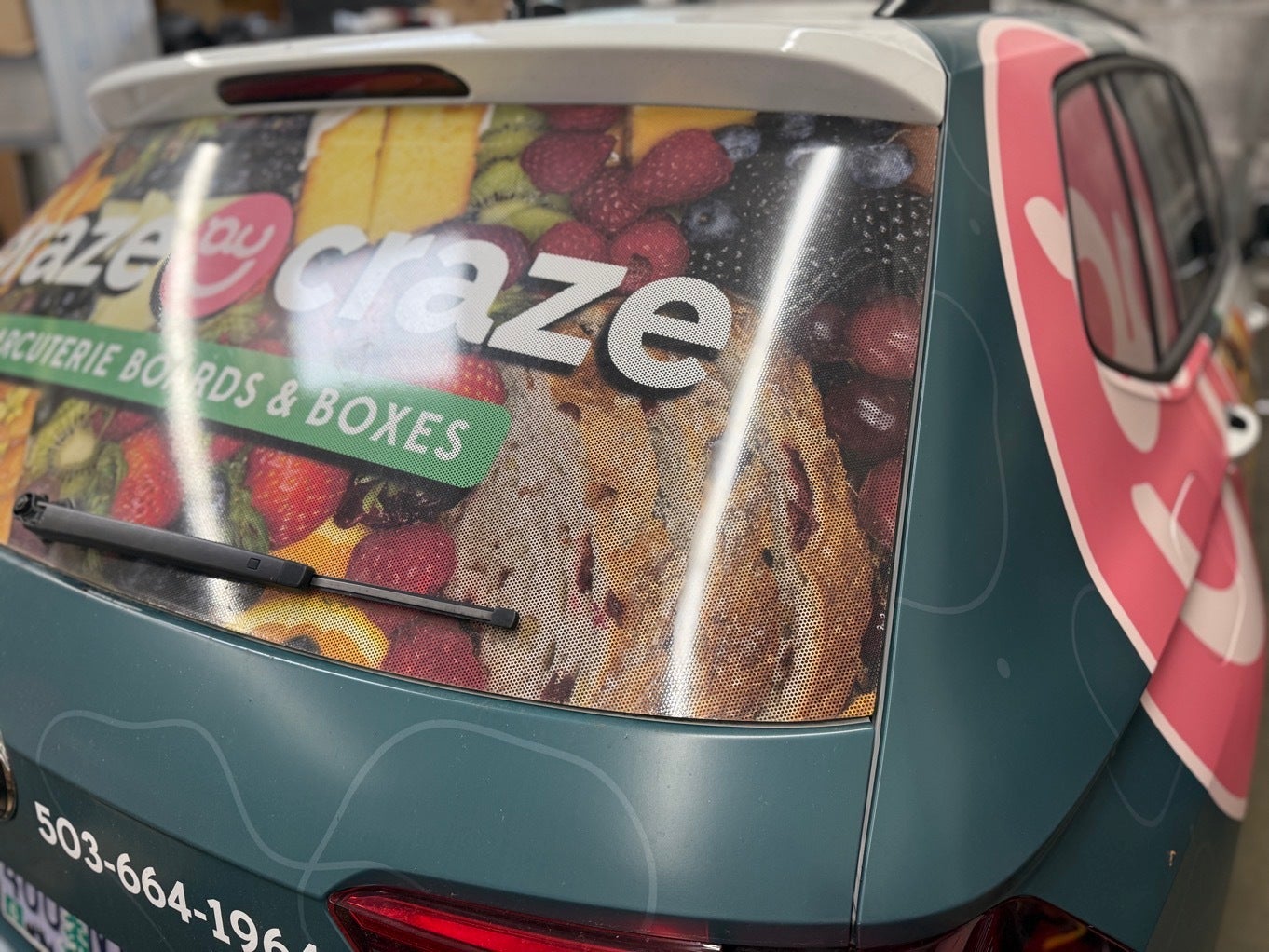 Perforated Vinyl Vehicle Window Graphics: 50/50 DOT‑Compliant Branding Tips | Signarama Redmond, WA