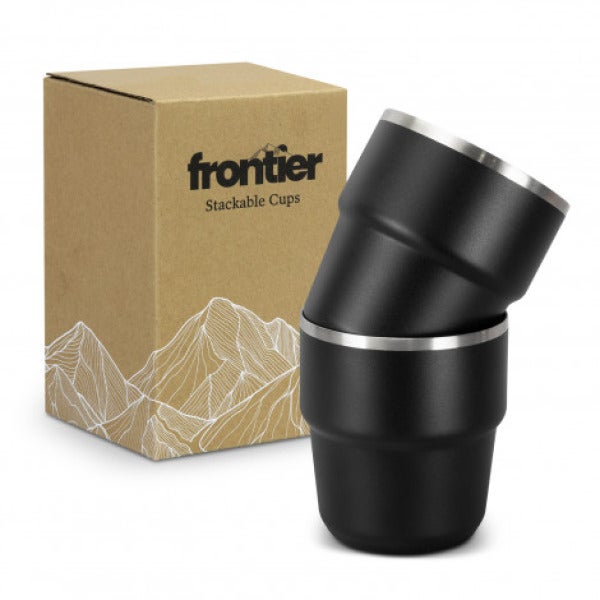 Custom Frontier Stackable Cups - Set of 2