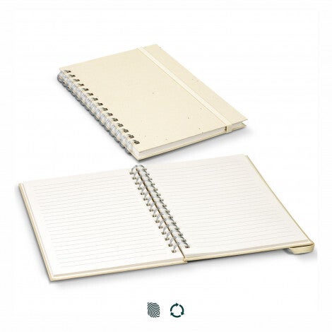 Terra Recycled Paper Spiral Notebook