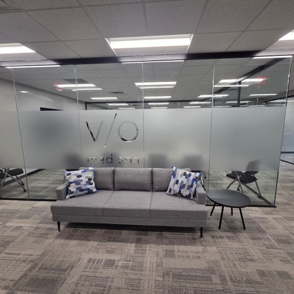 Frosted Vinyl Privacy Graphics