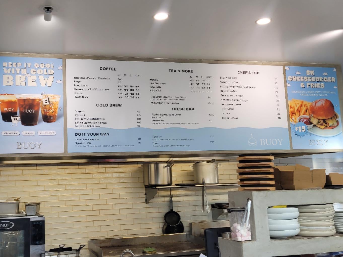 How do I change prices on my menu board?