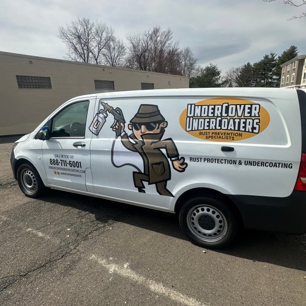 Custom Vehicle Graphics for UnderCover Undercoaters – West Hartford, CT