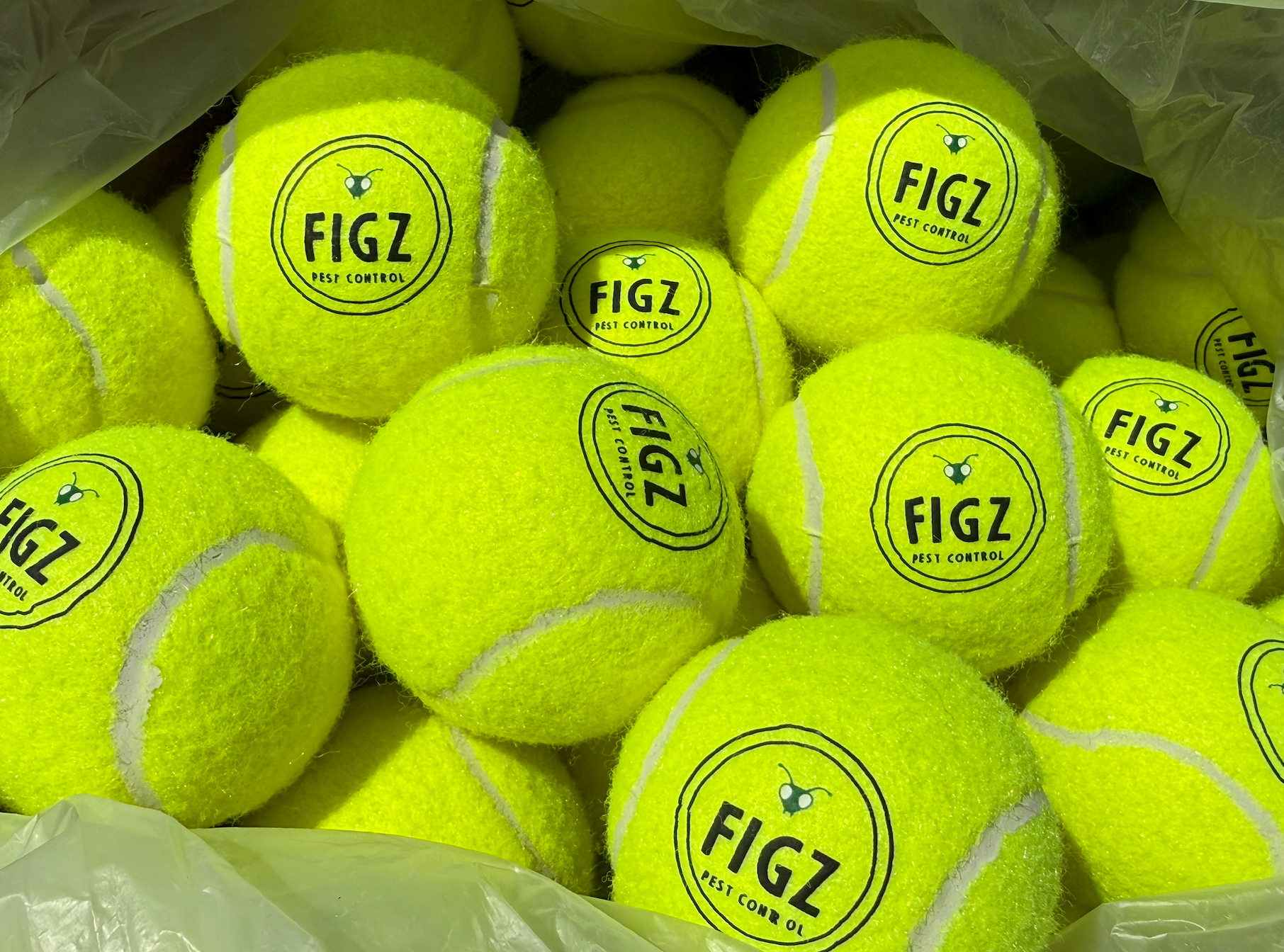 Fully Promoted Tempe Creates Custom Branded Tennis Balls for FIGZ Pest Control