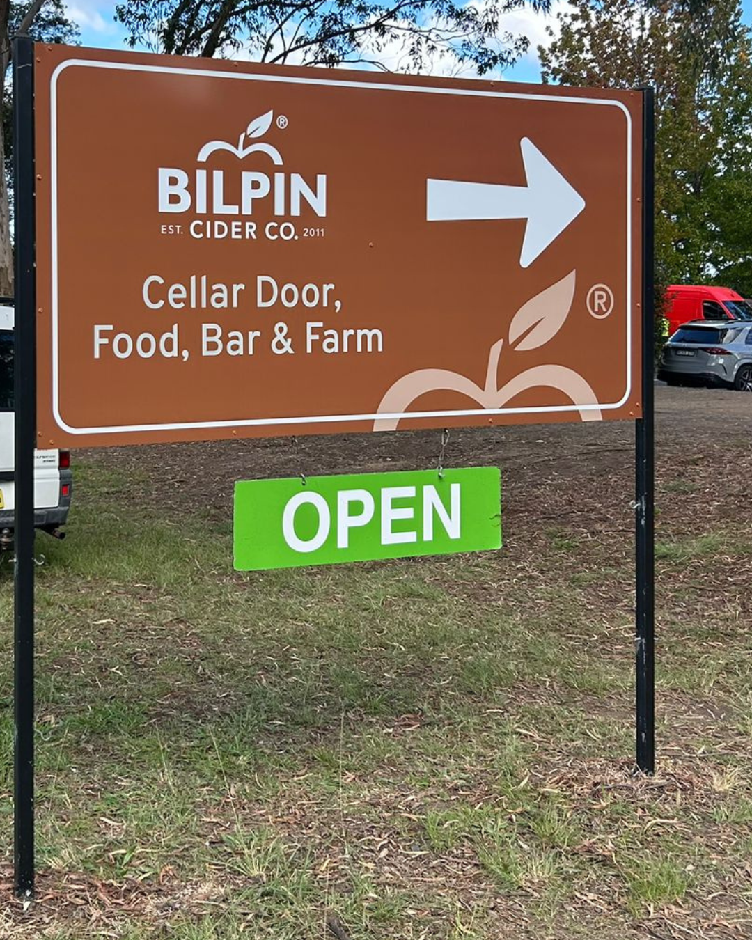 Pylon Sign Upgrade for Bilpin Cider Co