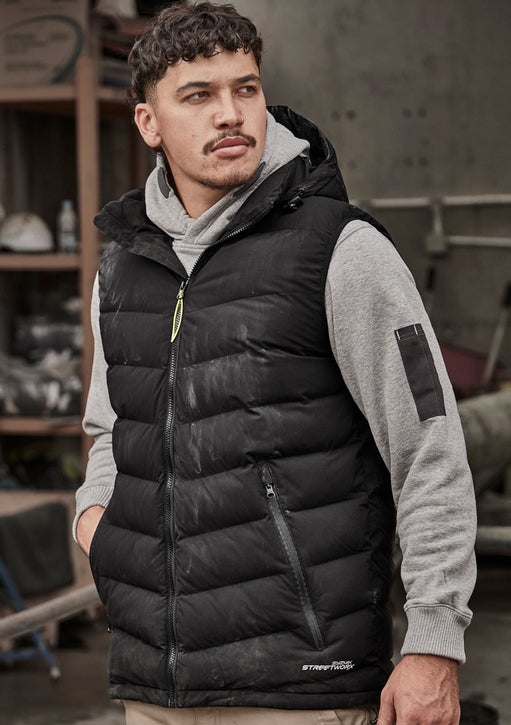 Unisex Streetworx Hooded Puffer Vest