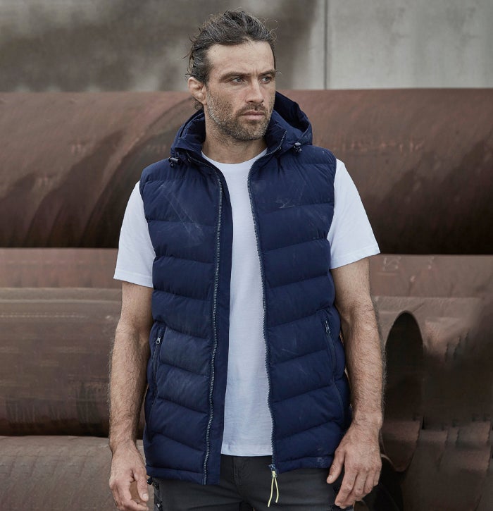 Unisex Streetworx Hooded Puffer Vest