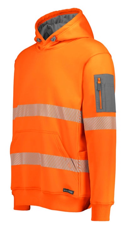 Unisex Streetworx Segmented Tape Water Resistant Hoodie