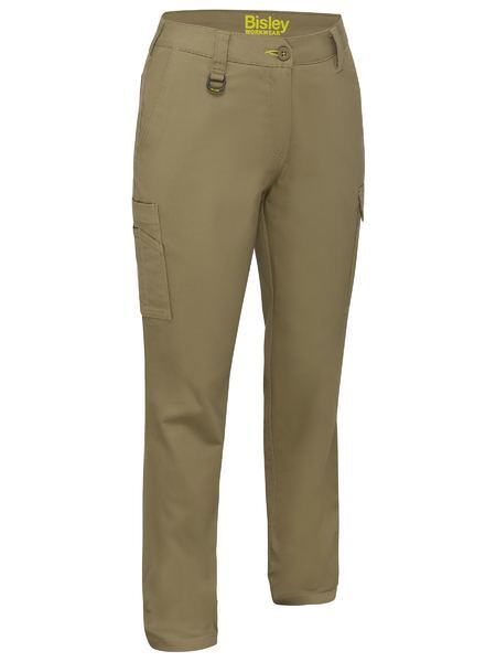 Stretch Cotton Cargo Pants Women’s
