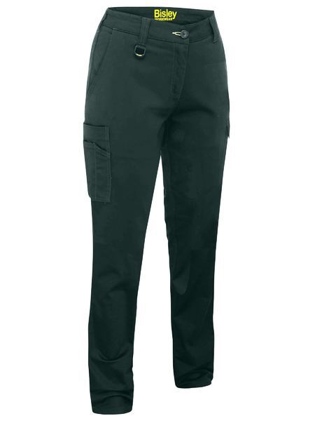 Stretch Cotton Cargo Pants Women’s