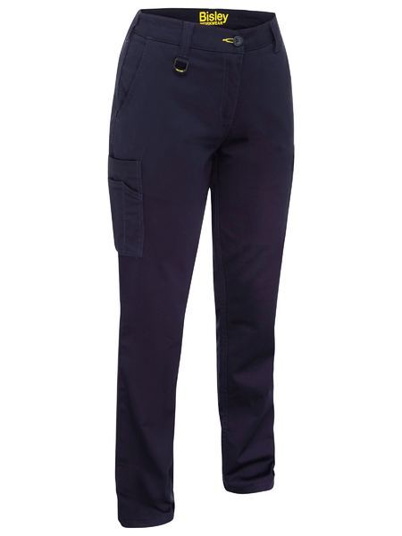 Stretch Cotton Cargo Pants Women’s