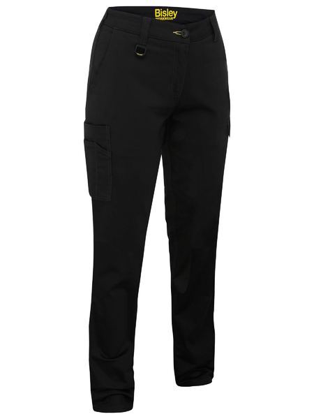 Stretch Cotton Cargo Pants Women’s