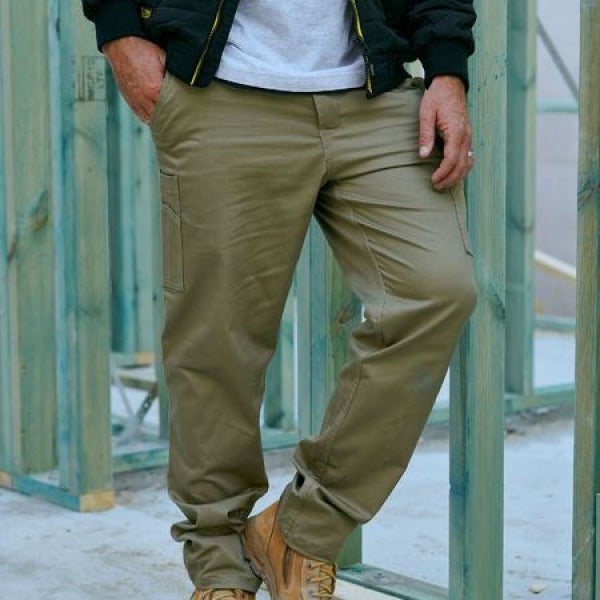 Custom Bisley Stretch Cotton Drill Cargo Pants Men’s