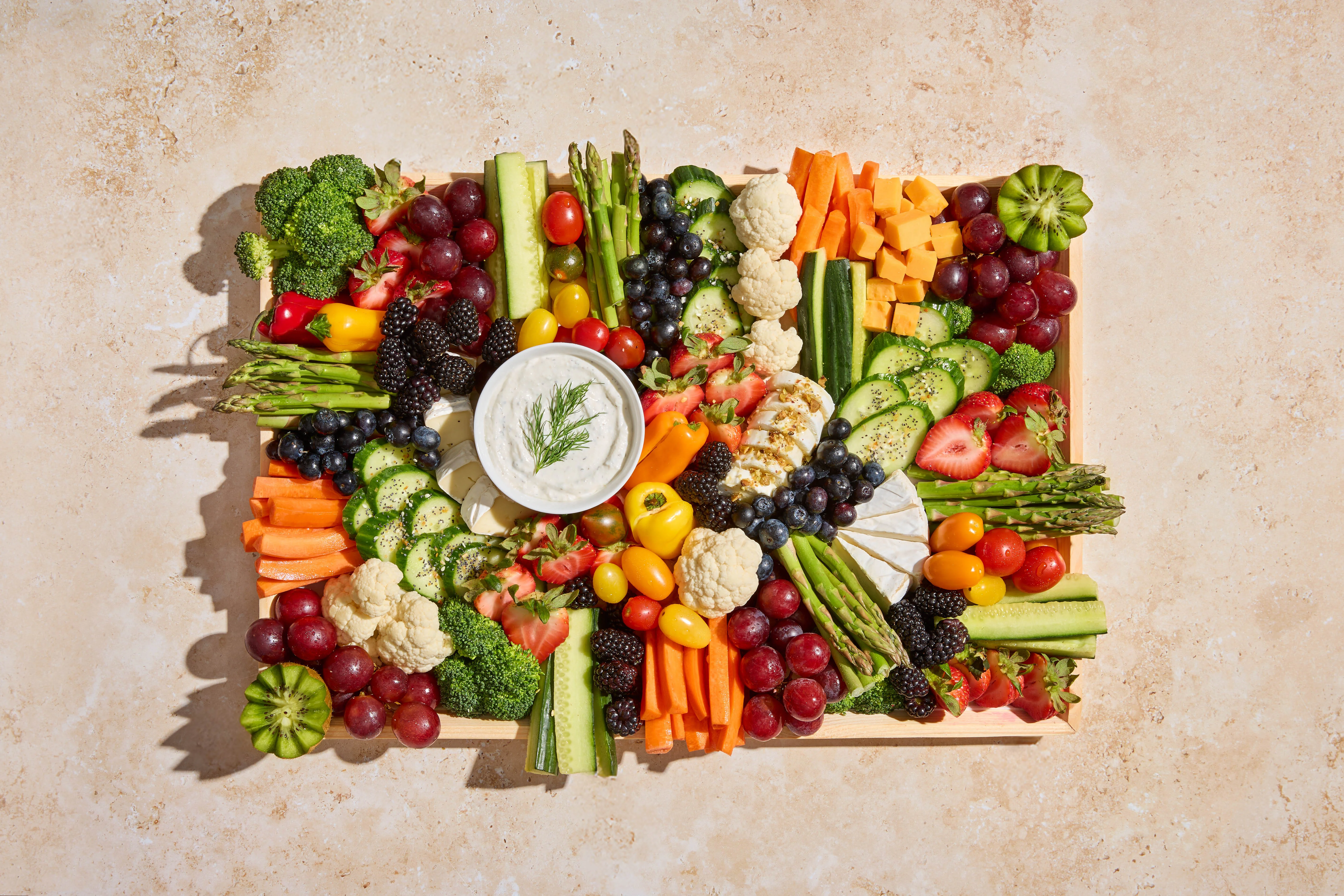MED Fruit, Veggie & Cheese Board