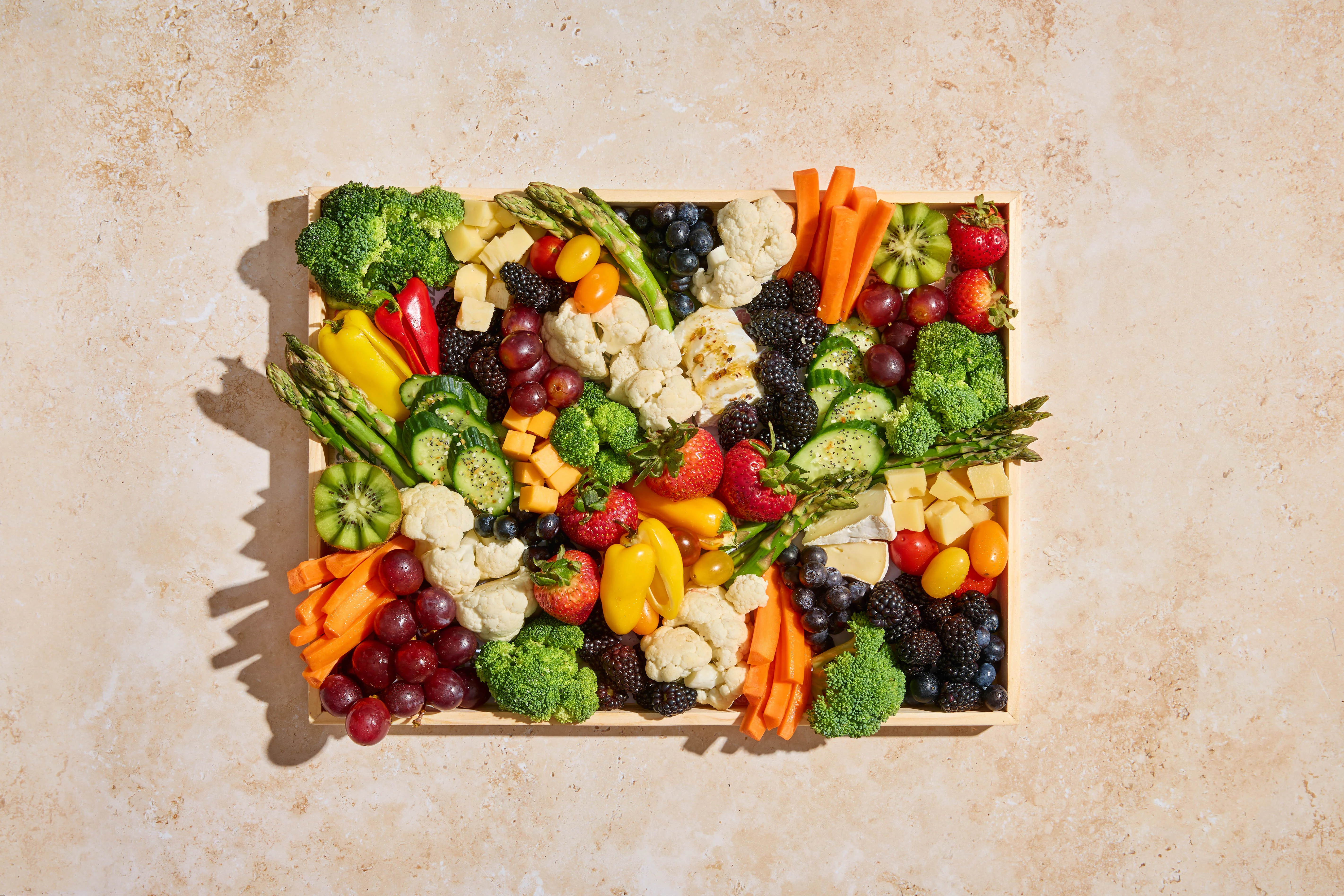 SM Fruit, Veggie & Cheese Board