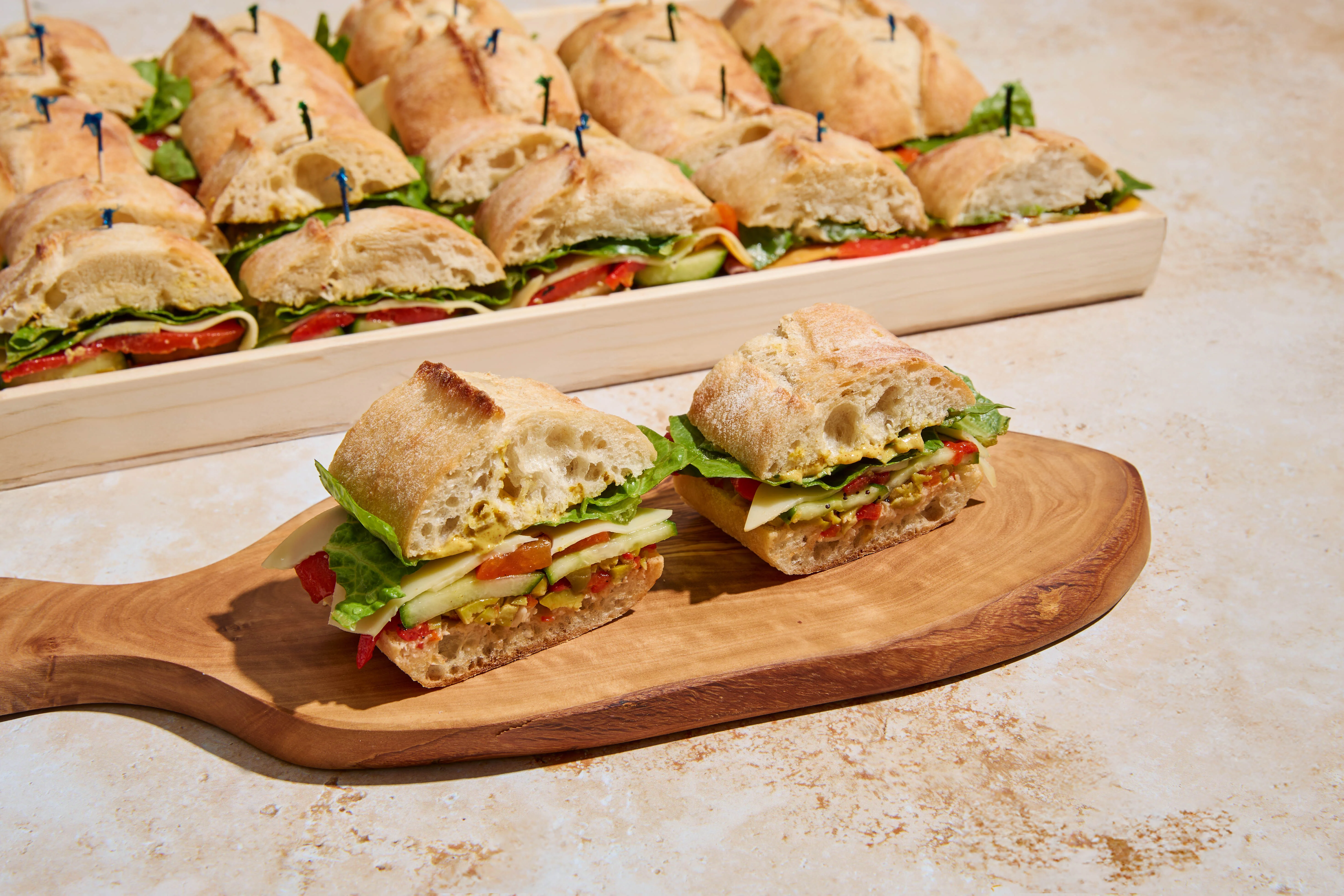 24 Sandwiches Sandwich Tray