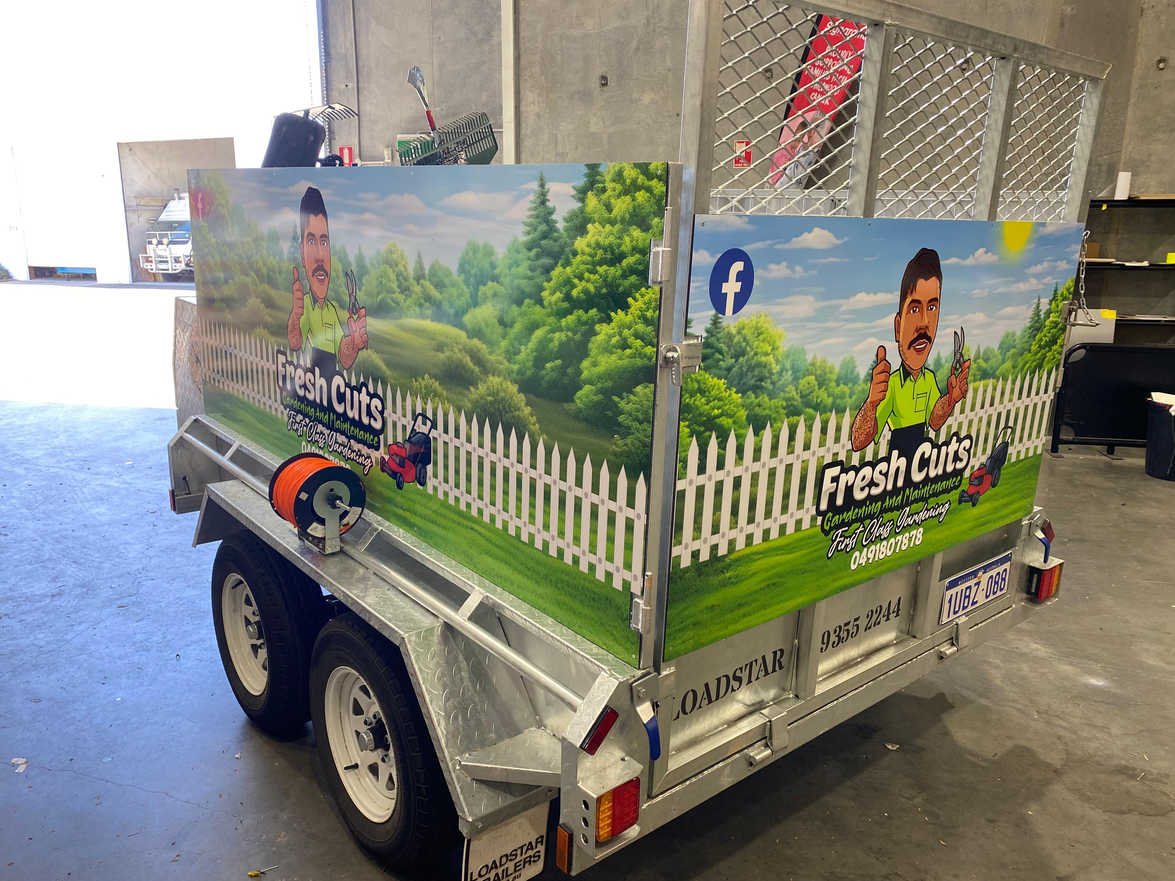 Custom Trailer Vinyl Wraps That Turn Your Work Vehicle Into a Mobile Billboard